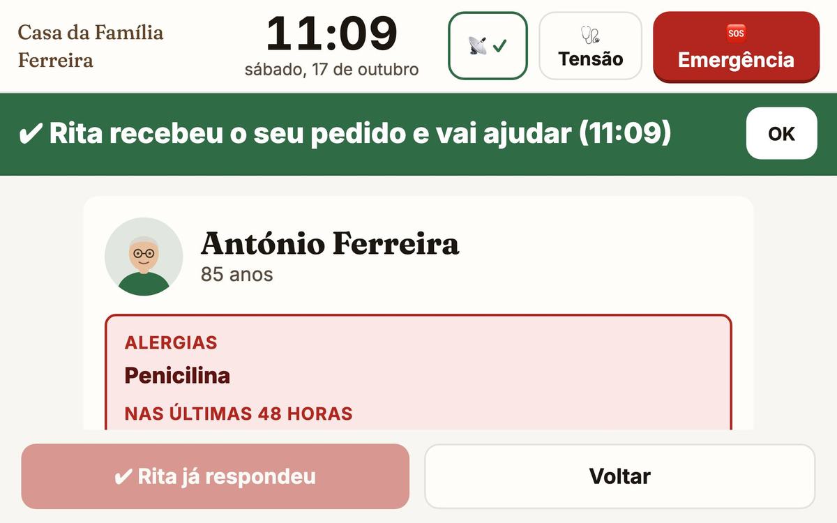 A faixa verde: Rita recebeu o seu pedido e vai ajudar